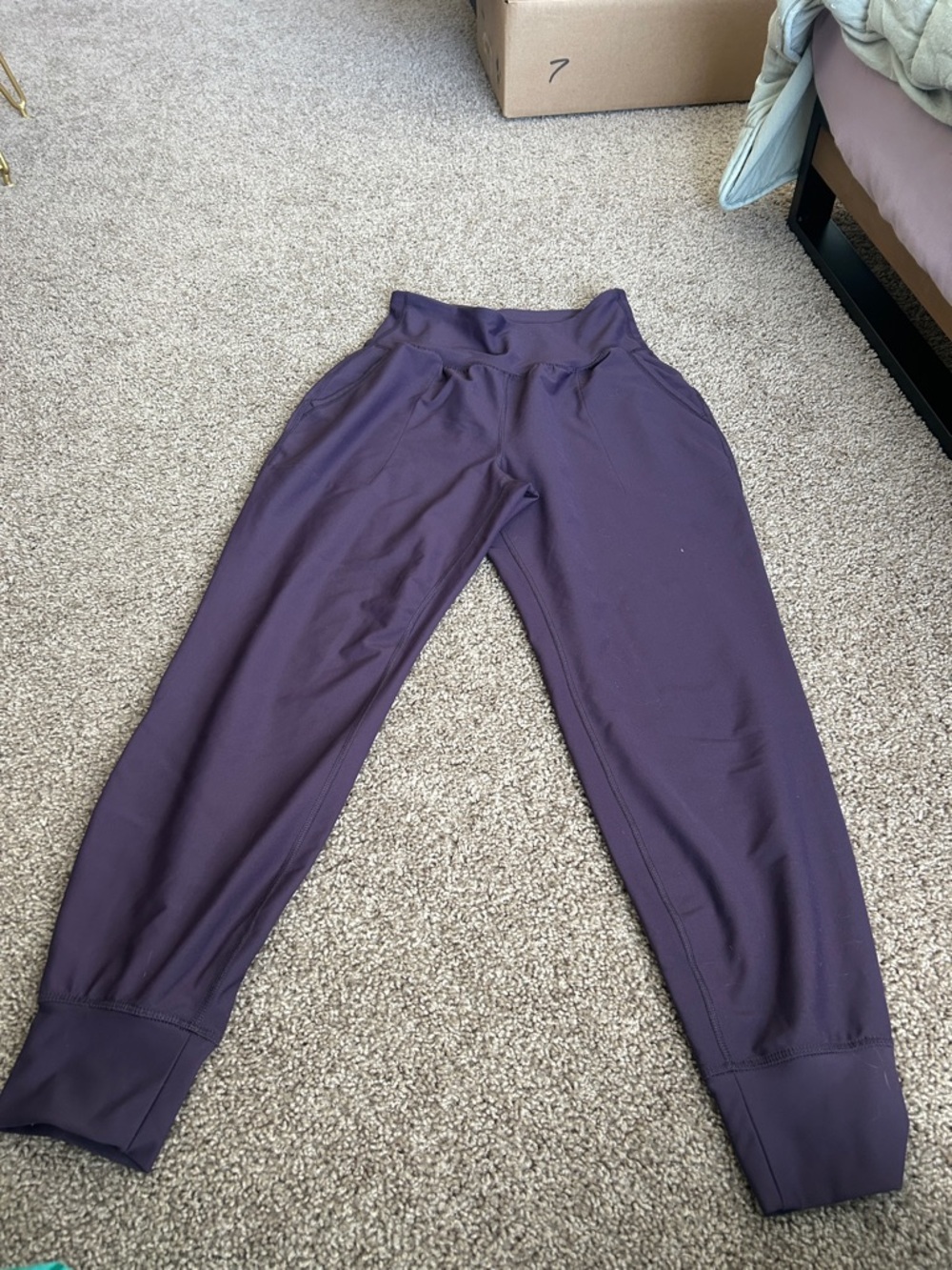 Old Navy Plum Purple Jogger Sweatpants